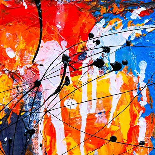 لوحات تجريدية